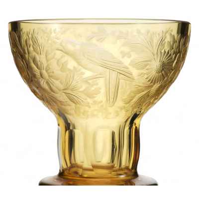 Ваза. Чехия. Богемское стекло. Богемия конец XIX — начало XX вв