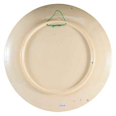 Тарелка «Синицы» Керамическая фабрика бр. Шуц, Либоже, Моравия Начало XX века