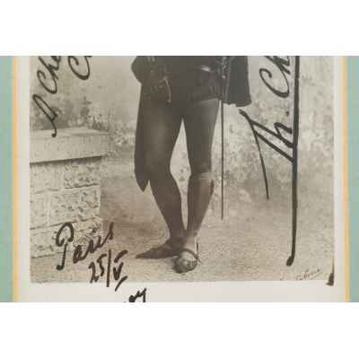 Собственноручный автограф Ф. Шаляпина Париж, Франция 25 мая 1907