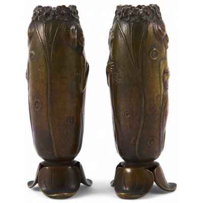 Парные вазы «Цветочные феи» Европа начало ХХ века