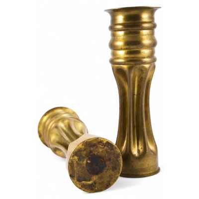 Парные вазы из гильз от советской зенитной пушки калибром 76-мм СССР, США 1942