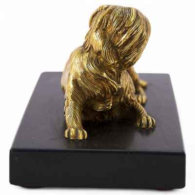 Статуэтка «Собака» Россия конец XIX века