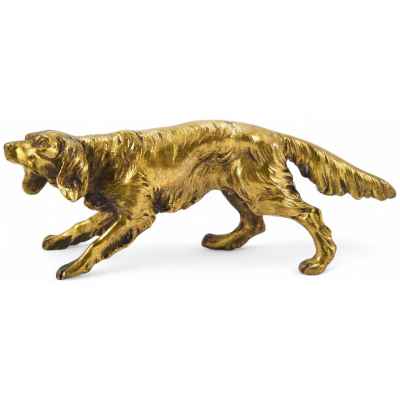 Скульптура «Собака сеттер» Европа XIX век