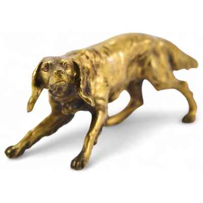 Скульптура «Собака сеттер» Европа XIX век