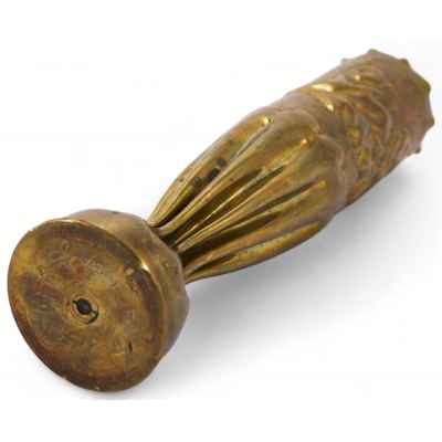 Ваза из гильзы от артиллерийского  снаряда Франция 1914-1918 гг