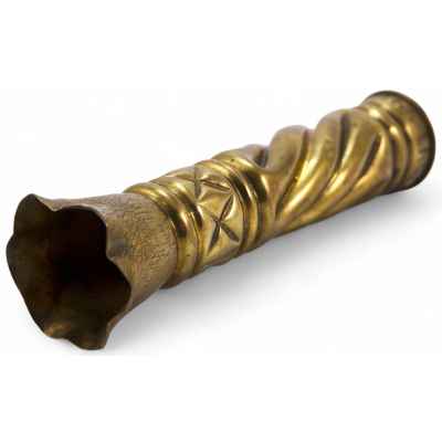 Ваза из гильзы от артиллерийского снаряда «Факел » Венгрия после 1944 г