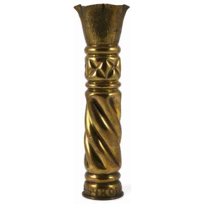 Ваза из гильзы от артиллерийского снаряда «Факел » Венгрия после 1944 г