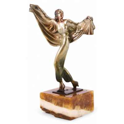 Скульптура бронзовая «Танцовщица» Европа 1920-1930-гг