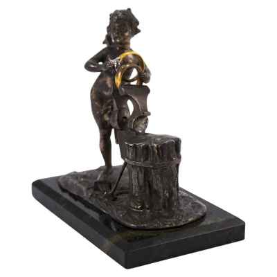 Скульптурная композиция «Амур кующий кольца» Франция (?) первая четверть ХХ века