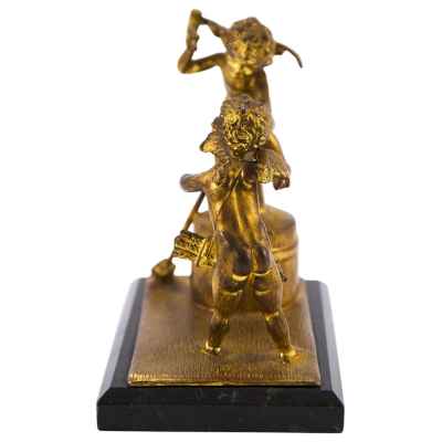 Скульптурная композиция «Кузнецы-амуры» Франция первая четверть ХІХ века