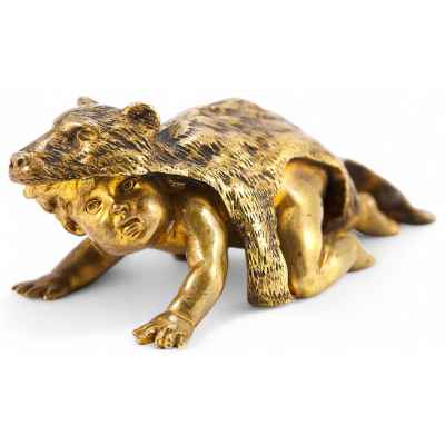 Скульптура «Мальчик в шкуре животного» Европа конец XIXначало XX вв