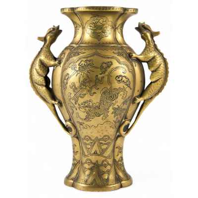 Ваза «Драконы» Китай Начало XX века