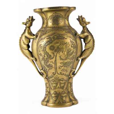 Ваза «Драконы» Китай Начало XX века