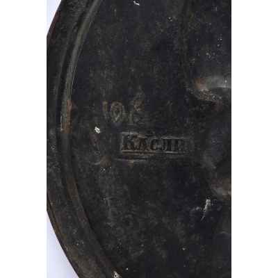 Барельеф портрет К. Маркса Касли 1939 г. Каслинский чугунолитейный завод 1930-1940-гг