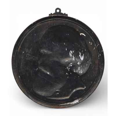 Барельеф портрет К. Маркса Касли 1939 г. Каслинский чугунолитейный завод 1930-1940-гг