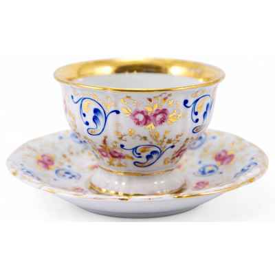 Чайная пара, 1852-1859 гг Богемия 1852-1859 гг