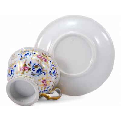 Чайная пара, 1852-1859 гг Богемия 1852-1859 гг