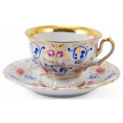 Чайная пара, 1852-1859 гг Богемия 1852-1859 гг