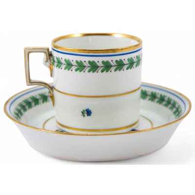 Чайная пара в стиле ампир, Европа Вена Первая четверть XIX века