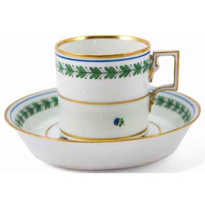 Чайная пара в стиле ампир, Европа Вена Первая четверть XIX века