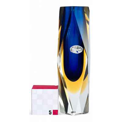 Ваза синяя. Италия Мурано 1960-70-гг