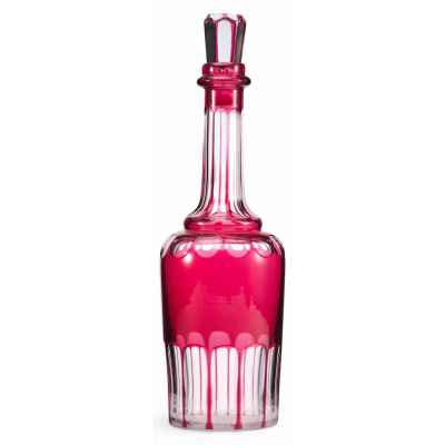 Графин рубиновый Богемия. Богемия Начало XX века