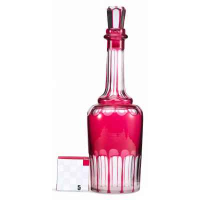 Графин рубиновый Богемия. Богемия Начало XX века