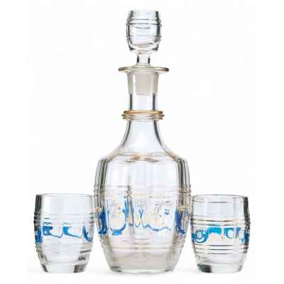 Набор для бара. Богемия Богемия конец XIX— начало XX вв