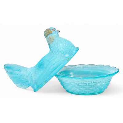 Масленка «Курочка-наседка» Россия конец XIX— начало XX вв