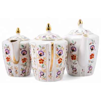 Чайный набор 1954 года г. Песочное, Первомайский фарфоровый завод 1954