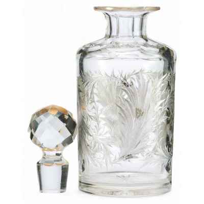 Графин «Чертополох» Богемия к. XIX- н. XX вв