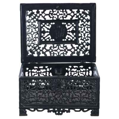 Чугунная шкатулка 