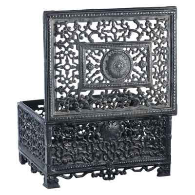 Чугунная шкатулка 