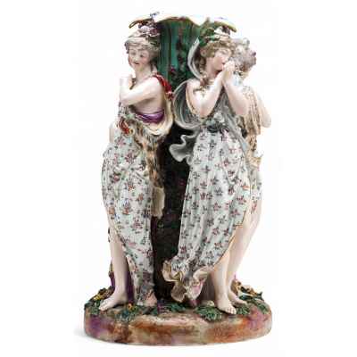 Скульптурная композиция «Нимфы» Франция конец XVIII в