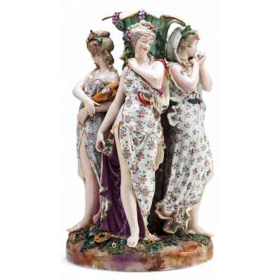 Скульптурная композиция «Нимфы» Франция конец XVIII в