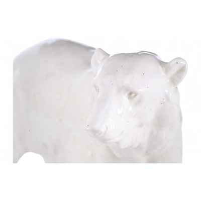 Скульптура Белый медведь Чехословакия 1920-30-е гг Н-22,5 см. Чехословакия 1920-1930-е гг