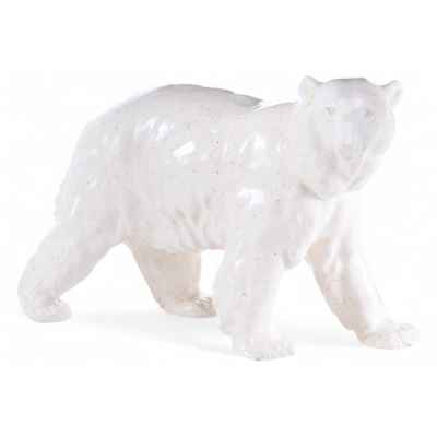 Скульптура Белый медведь Чехословакия 1920-30-е гг Н-22,5 см. Чехословакия 1920-1930-е гг