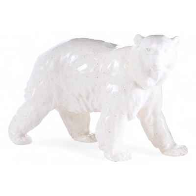 Скульптура Белый медведь Чехословакия 1920-30-е гг Н-22,5 см. Чехословакия 1920-1930-е гг