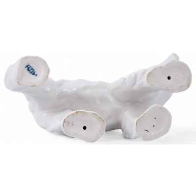 Статуэтка Идущий белый медведь фарфор, ЛФЗ СССР 1950-60-гг. Ленинград, ЛФЗ 1950-60-гг