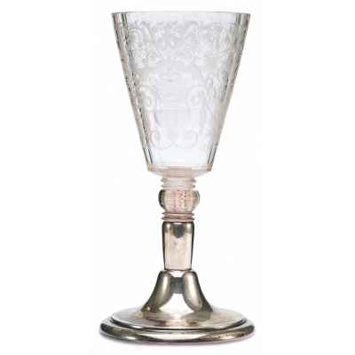 Богемия. Кубок. серебро 800. Богемия конец XVIII в