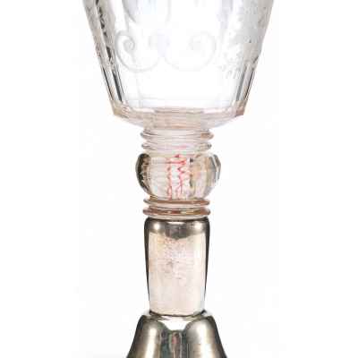 Богемия. Кубок. серебро 800. Богемия конец XVIII в