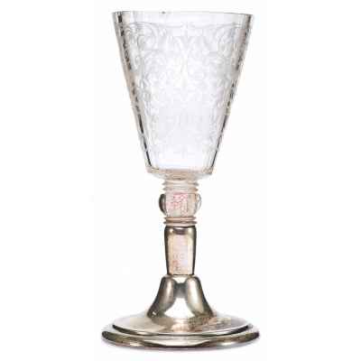 Богемия. Кубок. серебро 800. Богемия конец XVIII в