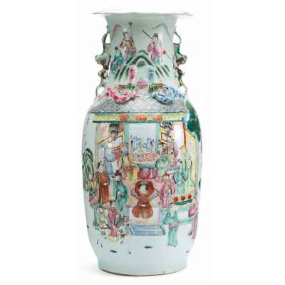 Ваза «Парадная церемония» Китай Конец XIX века