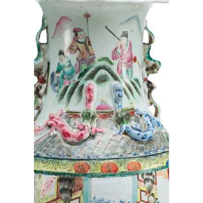 Ваза «Парадная церемония» Китай Конец XIX века