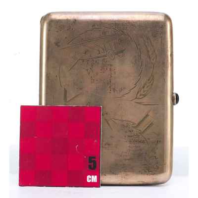 Портсигар серебряный 1927 —1932 гг Москва 1927 —1932 гг