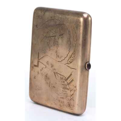 Портсигар серебряный 1927 —1932 гг Москва 1927 —1932 гг