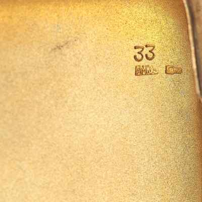 Портсигар «На привале» Москва 1955