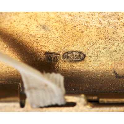 Портсигар серебряный. 1908 —1926 гг. Москва Москва 1908 —1926 гг