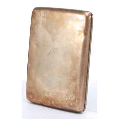 Портсигар «На охоте» Москва, Россия 1908-1926 гг