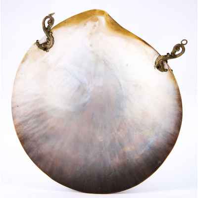 Декоративное панно с морским пейзажем Европа Конец XIX века